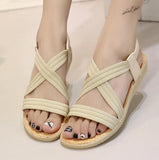 Summer Casual Beach Style  Sandals in Black - Presidential Brand (R)