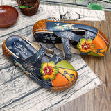 Leather Flats Loafers - Presidential Brand (R)
