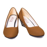 Pumps Women Slip On Casual Leopard Wedge Heels Platform Leisure Shoes - Presidential Brand (R)