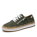 Women Folkways Printing Comfy Non Slip Casual Chunky Flats Shoes - Presidential Brand (R)