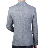 Mens Stand Collar Blazer Slim Fit - Presidential Brand (R)