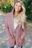 Only Want You Knit Hooded Cardigan - Presidential Brand (R)