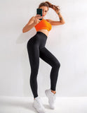 Seamless Leggings Women Fitness Running Yoga Pants High Waist Tummy Control Push Up Fitness Leggings Sport Gym Tights - Presidential Brand (R)