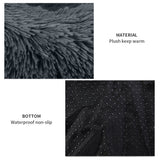 40-100cm Dog Bed Washable Pet Cat Bed Dog Round Breathable Lounger Sofa Cat Bed For Cat Dogs Super Soft Plush Pads Dogs Mat - Presidential Brand (R)