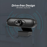 USB Webcam HD 1080P Web Camera Manual Focus Computer Web Cam Built-in Microphone Plug And Play for PC Laptop Business Conference - Presidential Brand (R)