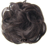 Synthetic Flexible Hair Buns Curly Scrunchy Ponytail - Presidential Brand (R)