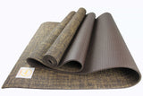 Jute Premium ECO Fitness, pilates, Yoga Mat + Foot Massager - 7.5 X 17.5 cm - Presidential Brand (R)