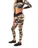 Virginia Leggings - Brown/Green - Presidential Brand (R)