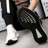 Casual Shoes Outdoor Running Sport Walking Men Fish Scale Shockproof Sneakers Breathable - Presidential Brand (R)