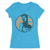 Presidential Woman Gold Ladies' Short Sleeve T-Shirt - Presidential Brand (R)
