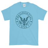 Presidential USA Badge Blue Short-Sleeve T-Shirt - Presidential Brand (R)