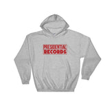Presidential Records Red Hooded Sweatshirt - Presidential Brand (R)