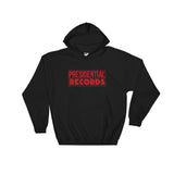 Presidential Records Red Hooded Sweatshirt - Presidential Brand (R)