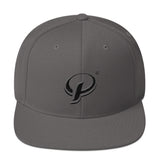 Presidential P LOGO Black Snapback Hat - Presidential Brand (R)