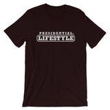 Presidential Lifestyle White Short-Sleeve Unisex T-Shirt - Presidential Brand (R)