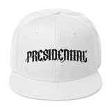 Presidential Snapback Hat Black letter Presidential Logo - Presidential Brand (R)