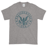 Presidential USA Badge Blue Short-Sleeve T-Shirt - Presidential Brand (R)