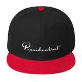 Presidential White Snapback Hat - Presidential Brand (R)