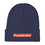 Presidential Redbox Logo | Knit Beanie - Presidential Brand (R)