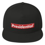 Presidential Redbox Logo Icon P On Back | Flat Bill Cap - Presidential Brand (R)