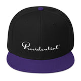 Presidential White Snapback Hat - Presidential Brand (R)