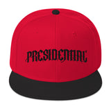 Presidential Snapback Hat Black letter Presidential Logo - Presidential Brand (R)