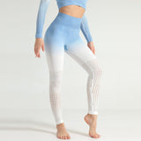 High Waist Leggings Women Hollow Out Push Up Workout Leggins Mujer Exercise Fitness Female Pants Fitness Jeggings - Presidential Brand (R)