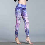 Women Leggings Gym Elastic Fitness Long Tights - Presidential Brand (R)