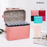 84 Bottles Diamond Painting Accessories Hand Bag Storage Box Beads Diamond Embroidery tools Mosaic Container - Presidential Brand (R)