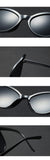 Vintage 90s Unique Cat Eye Sunglasses Women Sexy Red Frame Retro Black Cateye Sun Glasses Shades Gift - Presidential Brand (R)