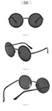 Vintage Fashion Round Sunglasses Women 2019 Luxury Brand Design Retro Rimless Frame Sun Glasses Lady Female Shades NO Chain - Presidential Brand (R)