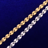 7mm Glossy Solid Bracelet Link Bling Chain - Presidential Brand (R)
