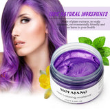 Hair Wax Color Styling Pomade Temporary Hair Dye Disposable Fashion Molding Coloring Mud Cream - Presidential Brand (R)
