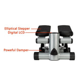 Mini Stepper Aerobic Fitness Step Air Stair Climber Stepper Leg Training Portable Household Exercise Machine Fitness Equipment - Presidential Brand (R)
