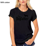 K9 Printed T Shirt Short Sleeve Men The Dogfather  K9 Lover Trainer Dog Puppy Cool Tee - Presidential Brand (R)