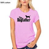 K9 Printed T Shirt Short Sleeve Men The Dogfather  K9 Lover Trainer Dog Puppy Cool Tee - Presidential Brand (R)