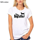 K9 Printed T Shirt Short Sleeve Men The Dogfather  K9 Lover Trainer Dog Puppy Cool Tee - Presidential Brand (R)