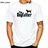 K9 Printed T Shirt Short Sleeve Men The Dogfather  K9 Lover Trainer Dog Puppy Cool Tee - Presidential Brand (R)