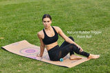 Jute Premium ECO Fitness, pilates, Yoga Mat + Muscle recovery Bundle - Presidential Brand (R)