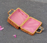 Mini Vintage Wicker Clutch Bag - Presidential Brand (R)